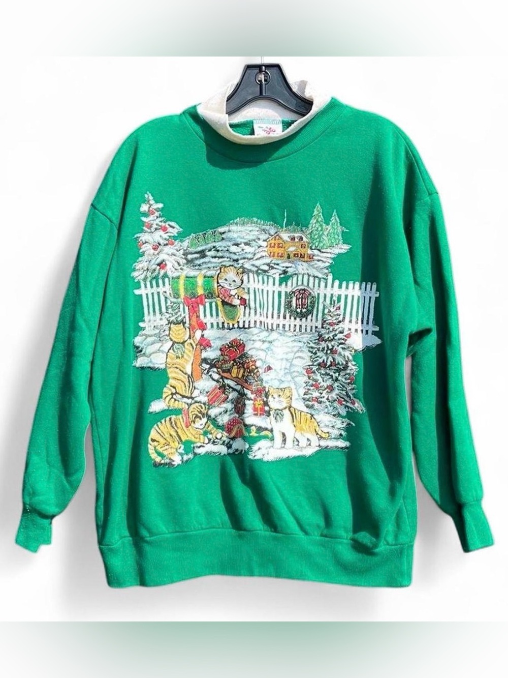 Cat Christmas sweatshirt